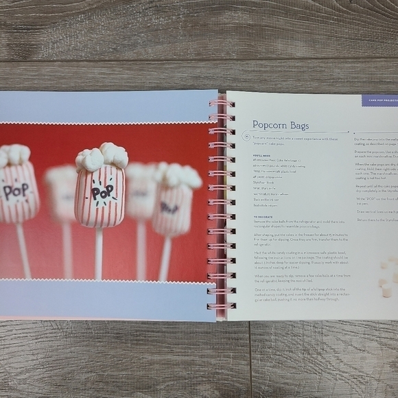 CAKE Pops: Tips, Tricks and Recipes for More Than 40 Treats Hardcover Cookbook - Picture 6 of 15
